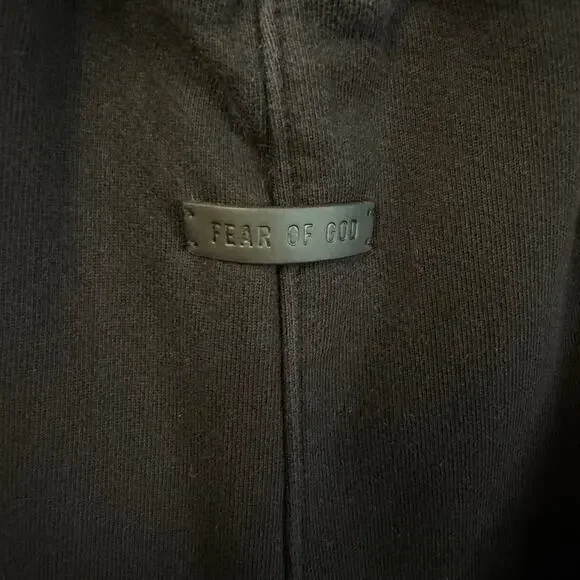 Fear of God Drawstring Straight Leg 100% Cotton Track Pants Made in USA Sz XXL - Picture 7 of 9